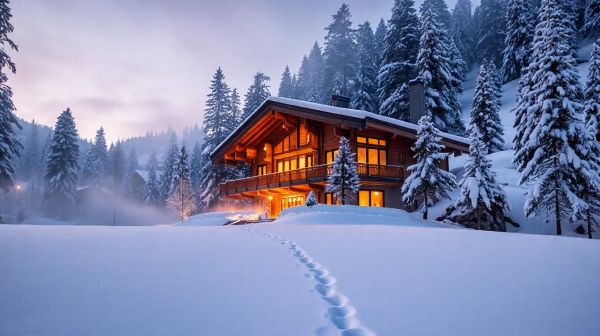 Les avantages d'opter pour un chalet de luxe pour vos séjours
